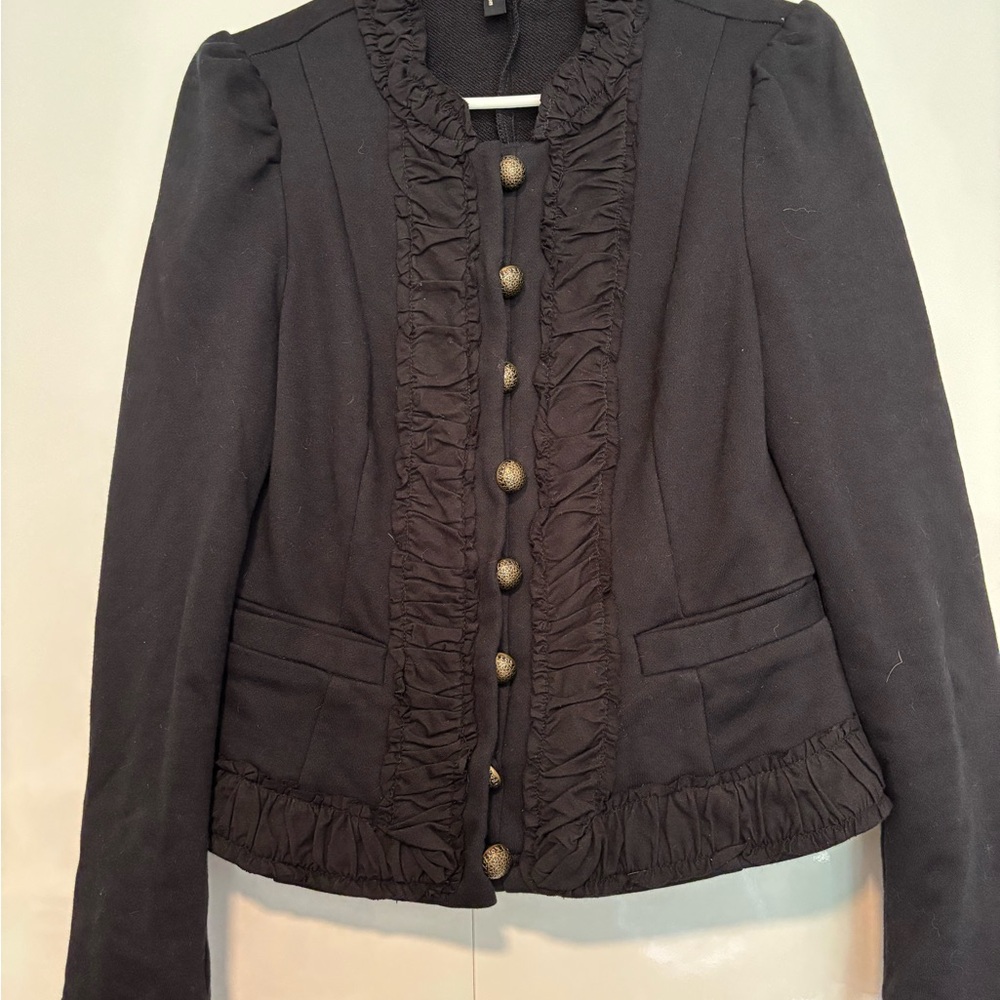 Ambition Black Blazer Tailored Suit Jacket